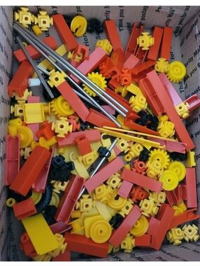 Ludoval 125 225 325 Swiss  Building Toy 70+ Pcs Replacement Parts & Instructions